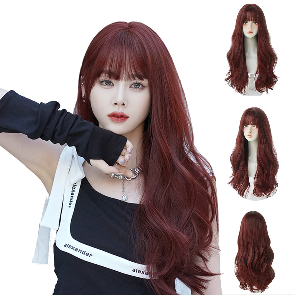 26 Inches Long Wavy Hair Wig for Women