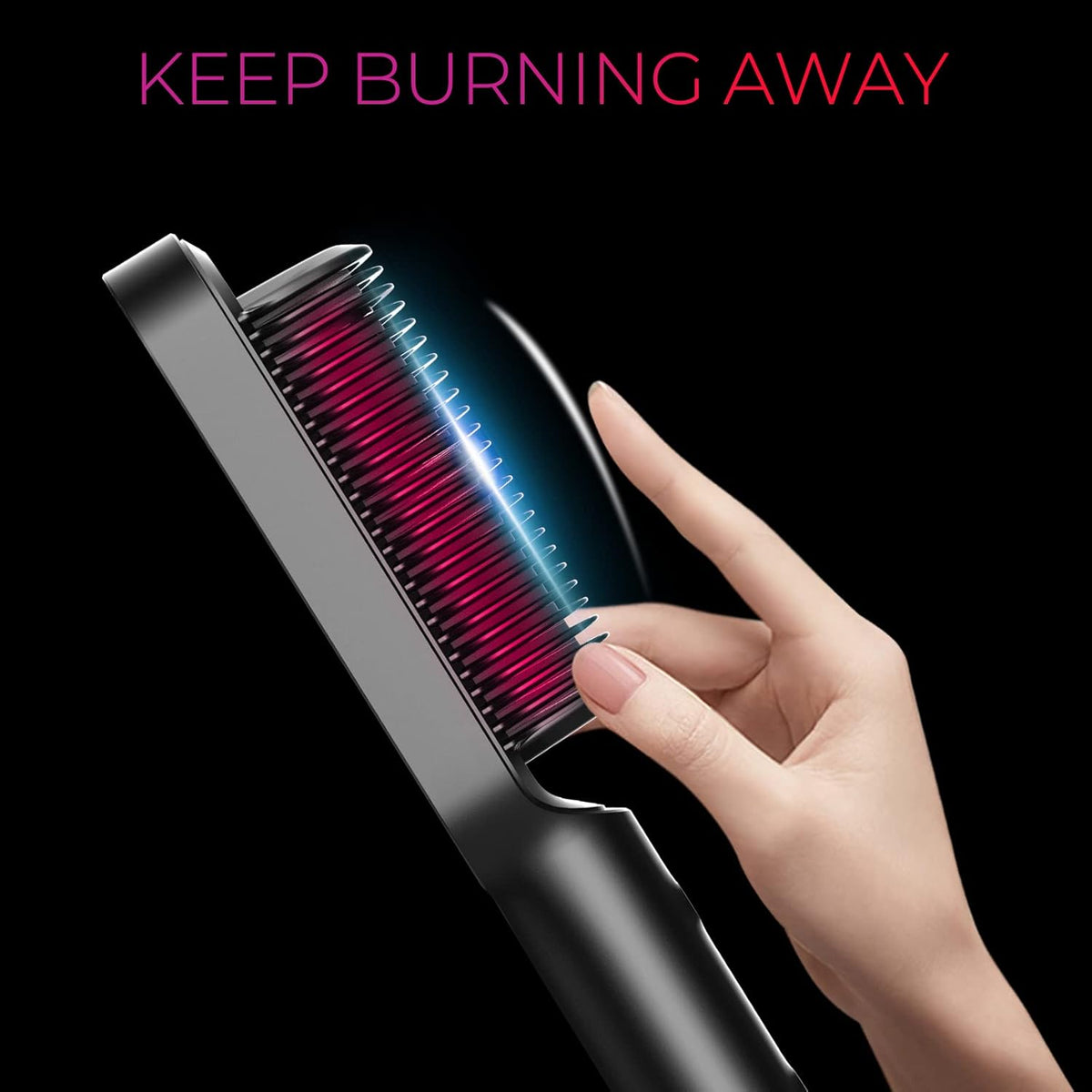 Hair Straightener Comb Straightening Brush for Women