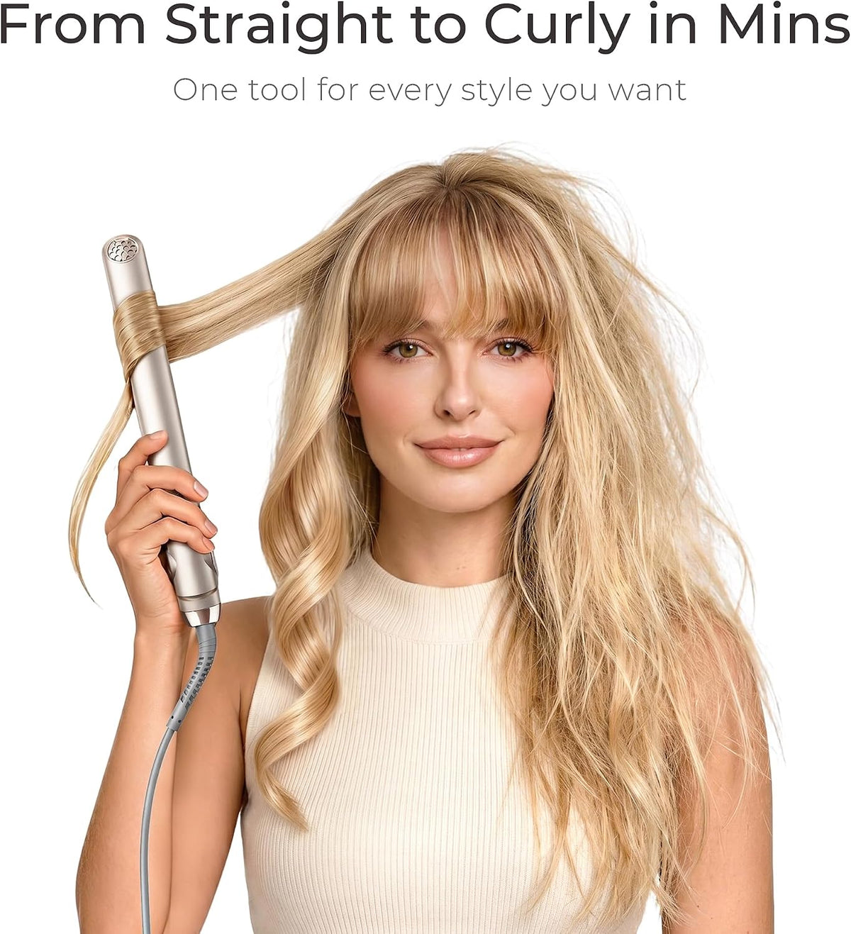 Flat Iron Hair Straightener - Titanium Hair Straighteners for Women