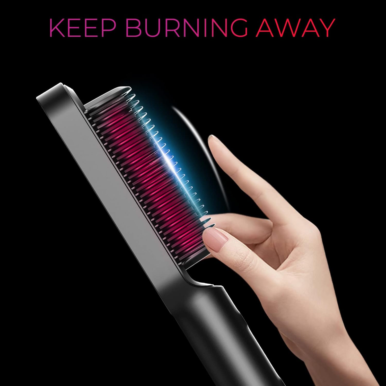 Hair Straightener Comb Straightening Brush for Women