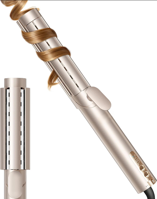 Dual-Size Airflow Curling Iron 1 1/2 Inch to 2 Inch
